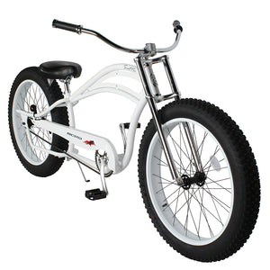 Micargi 26 Seattle Beach Chopper Cruiser Bike low handlebar