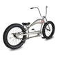 Side view of Micargi Vancouver 26" Chopper Cruiser Bike in grey