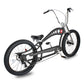 Side view of Micargi Vancouver 26" Chopper Cruiser Bike disc brake oversized frame
