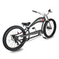 Side view of Micargi Vancouver 26" Chopper Cruiser Bike 7-speed disc brake in black