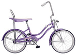 Micargi Hero 20" Lowrider Bike in Purple with Hi-rise Handlebar