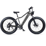 Micargi Steed Electric Mountain Bicycle in grey fat tire