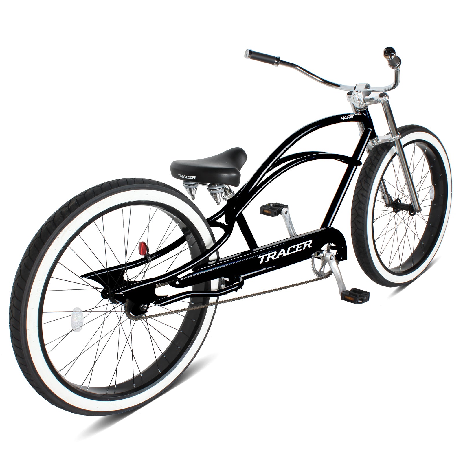 Master 29-inch 1-speed stretch chopper cruiser bike