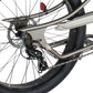 Close up of Micargi Vancouver 26" Chopper Cruiser Bike 7-speed disc brake