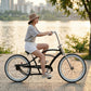 Micargi Bronco3.0 26" Stretch Cruiser Beach Bike