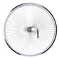Micargi 29"*3" Chrome Fat Rim Bike Wheelset with Coaster Brake 140 Spokes