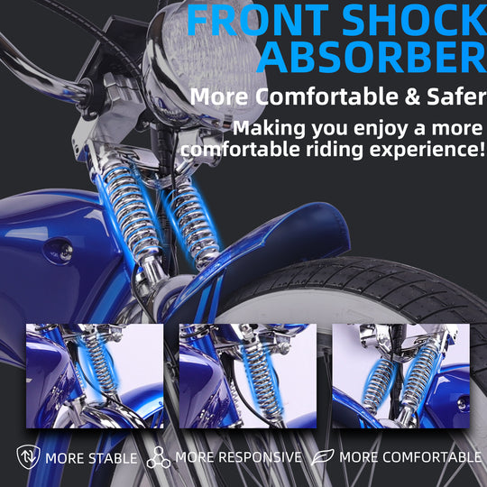 Twenty5 GT/DS 800W Electric Chopper Bike