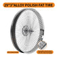 Micargi WH-TR7529140D-F/R-PL Fat Rims Wheel Set for 29"*3" with 7-speed Disc Brake