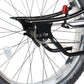 Close up of Micargi Vancouver 26" Chopper Cruiser Bike firm spokes coaster brake