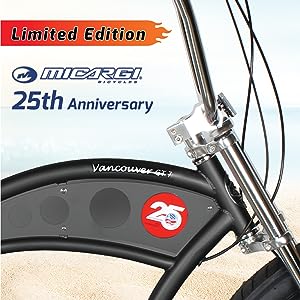 Micargi Vancouver 26" Complete Cruiser Bikes Adult Beach Bike