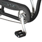 Close up of Micargi Vancouver 26" Chopper Cruiser Bike sturdy crankset