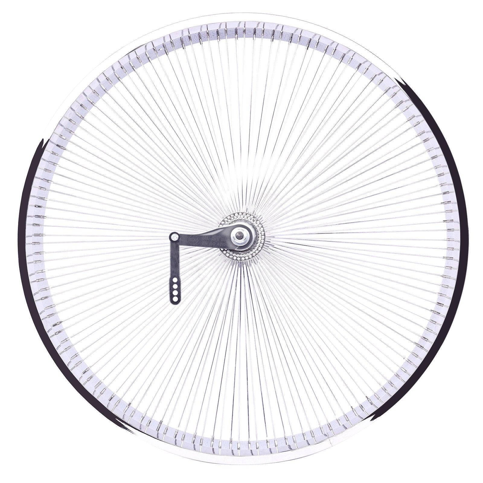 Micargi Chrome Rear Wheel29*4.0 Coaster Brake 140 Spokes