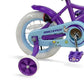 Micargi Chloe Kids' Bike with Training Wheels 12" in Purple