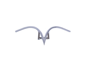 Micargi Vintage Lowrider Chopper V-type Steel Handlebar for cruiser bike