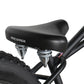 Close up of Micargi Vancouver 26" Chopper Cruiser Bike wide dual spring saddle