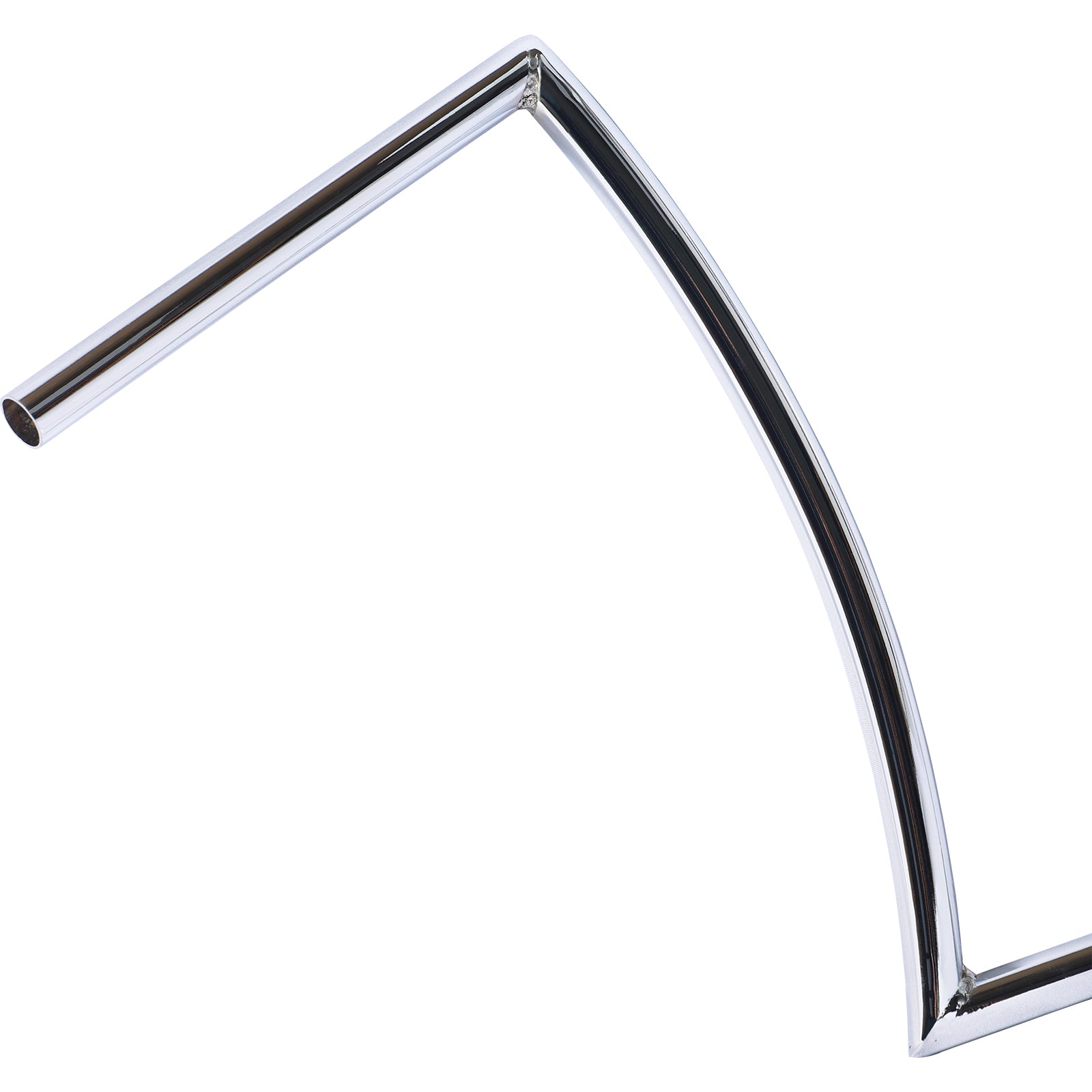 Micargi Hi-Rise U-Type Steel 22.2mm Lowrider Bicycle Handlebar for Chopper Cruiser Bike