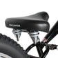 Close up of Micargi Vancouver 26" Chopper Cruiser Bike wide dual spring saddle 