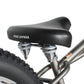 Close up of Micargi Vancouver 26" Chopper Cruiser Bike wide dual spring saddle