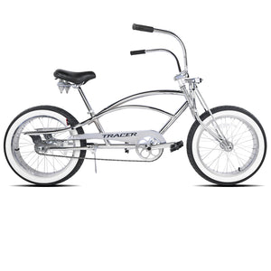 Master 2.0 GS 20-inch chrome lowrider stretch cruiser bike