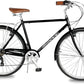 Micargi Roasca 700C Hybrid City Bikes 7-Speed in black