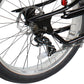 Close up of Micargi Seattle 26" Beach Chopper Cruiser Bike 7-speed disc brake
