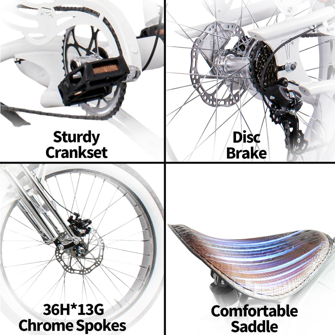 Raider Pro DS7 Stretch Cruiser Bike