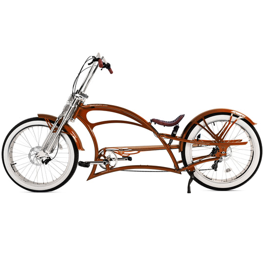 Scorpion GTS 7Speed Stretch Chopper Cruiser Bike