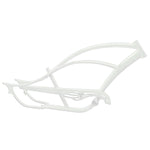 Micargi Bronco chopper Stretch cruiser bike frame 26" coaster brake 7 Speed White