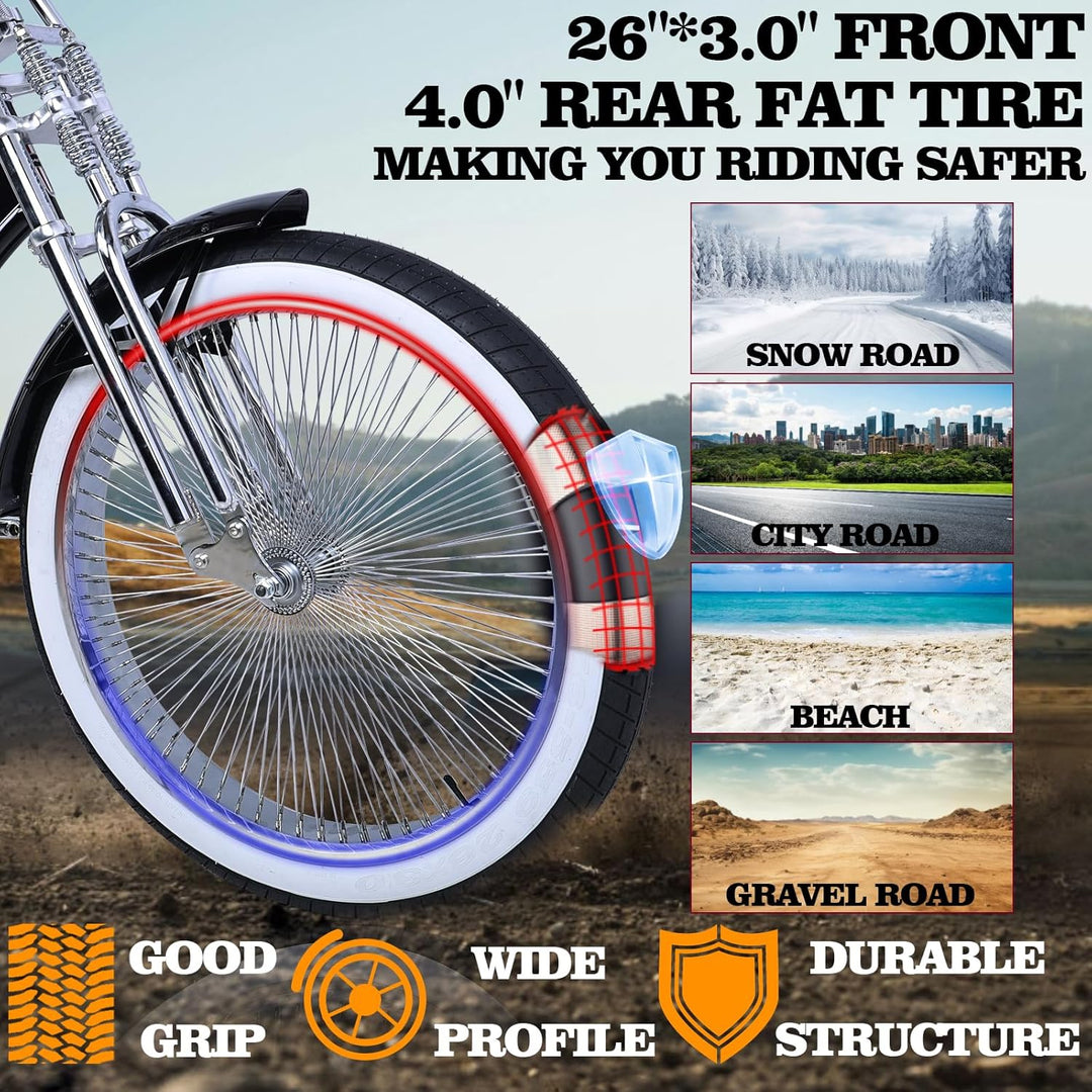Scorpion Pro DTS Stretch Cruiser Bike