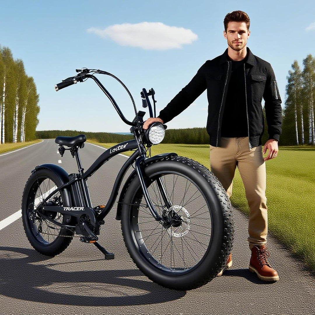 Loiter 800W Beach Cruiser Ebike
