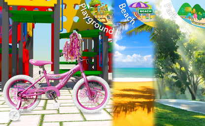 Micargi Kiddy Kids Bike 16" BMX S-Type Frame Coast Brake