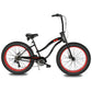 Micargi Slugo SS Beach Cruiser Bike 26"*4" Fat Tire with 7-Speed Disc Brake