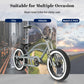 Master 3i 20-inch 3-speed stretch chopper cruiser bike