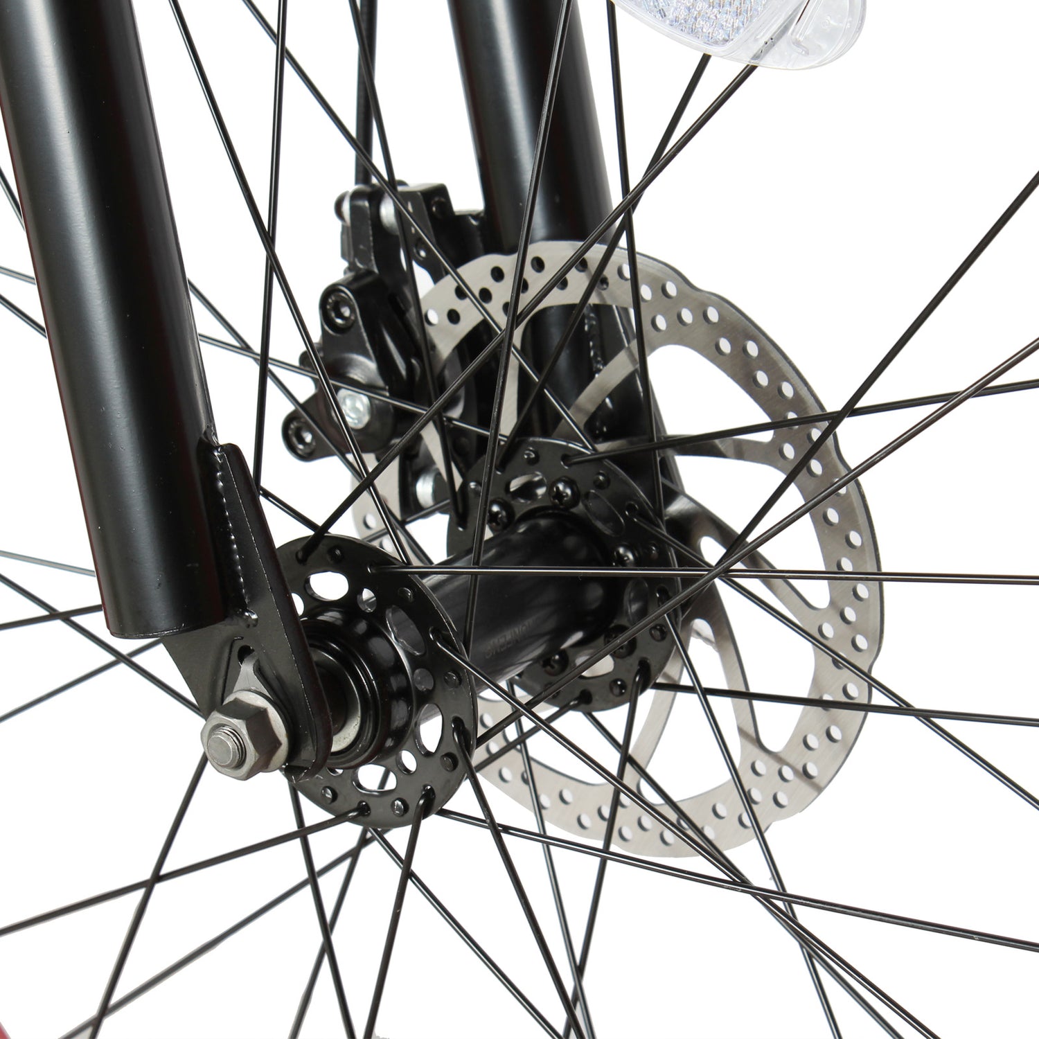 Close up of Micargi Slugo SS Beach Cruiser Bike Mechanical Disc Brake