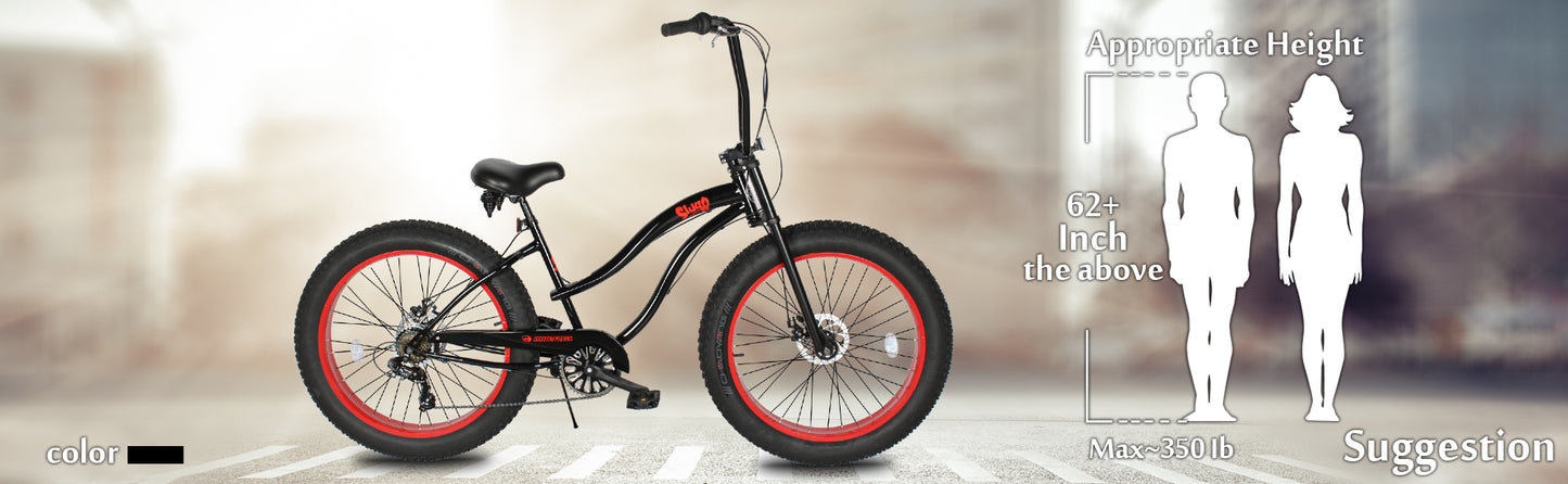 Micargi Slugo Female Beach Cruiser Bike