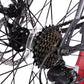 close up of Micargi Largo GT7 Beach Cruiser Bike shimano 7-Speed 29" disc brake
