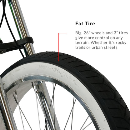 Micargi Boston 7 Stretch Cruiser Bike