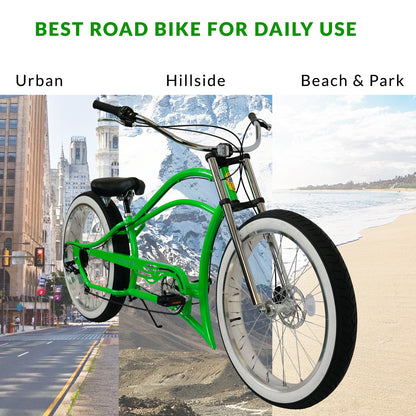 Micargi Boston 7 Stretch Cruiser Bike