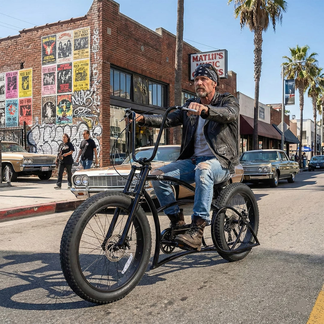 Micargi Bombita XLE 7/ GT7 Chopper Cruiser Bike