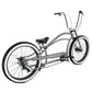 Micargi Boston GT7 Stretch Cruiser Bicycle gray disc brake 7-speed oversized frame