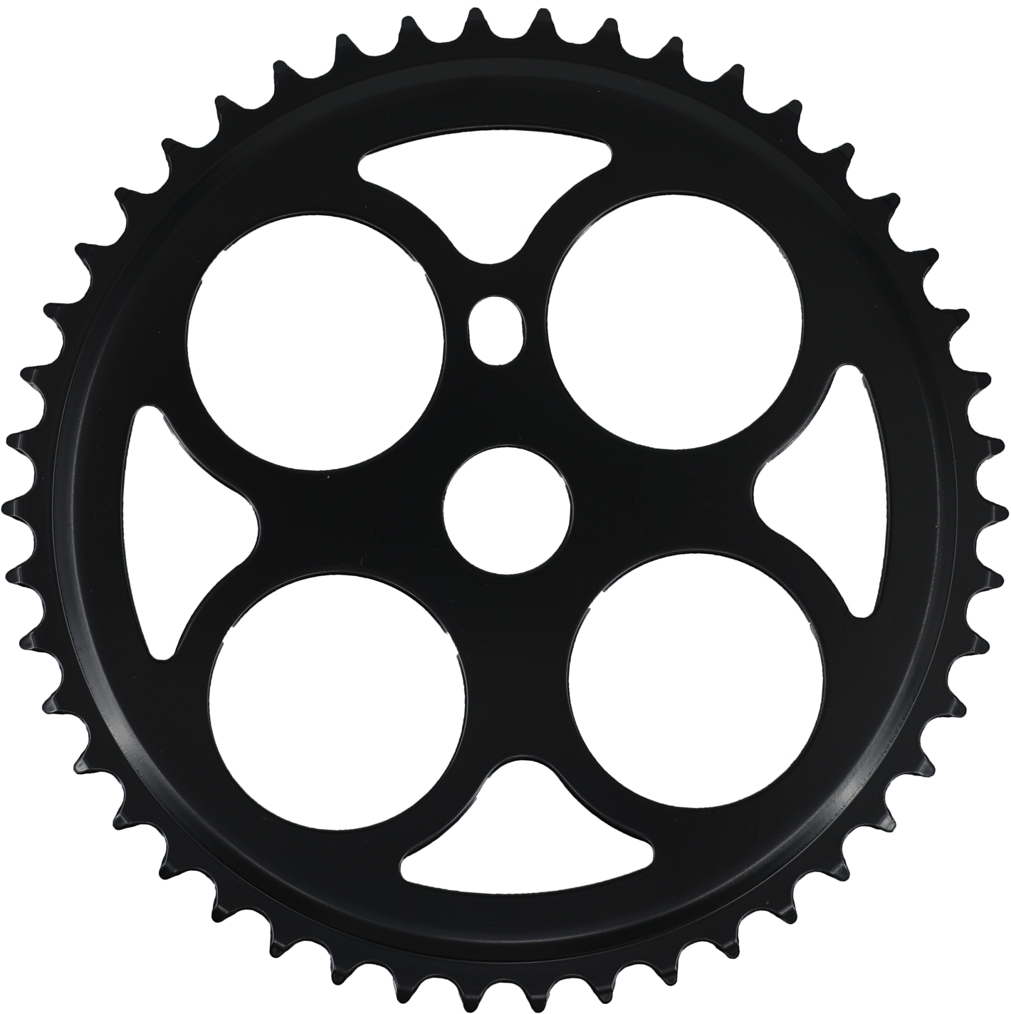 Micargi CR-GS-Z139-44 1/2*1/8 ROUND HOLE BOLT CHAIN WHEEL Black