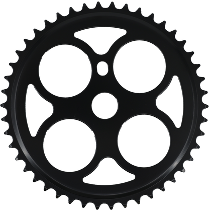 Micargi CR-GS-Z139-44 1/2*1/8 ROUND HOLE BOLT CHAIN WHEEL Black