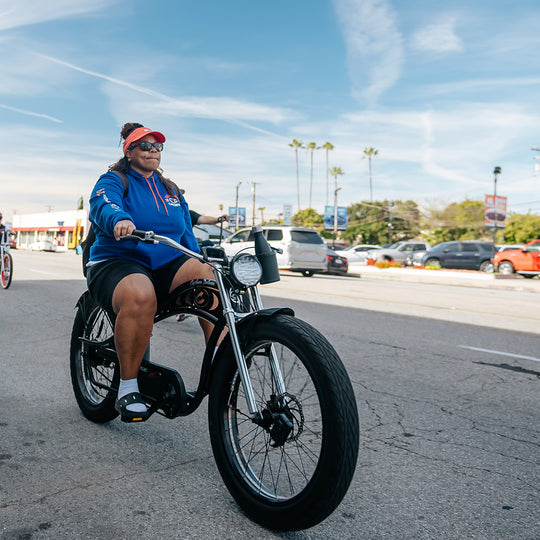 Micargi Cyclone 26" 48V 500W Electric Fat Tire Beach Cruiser