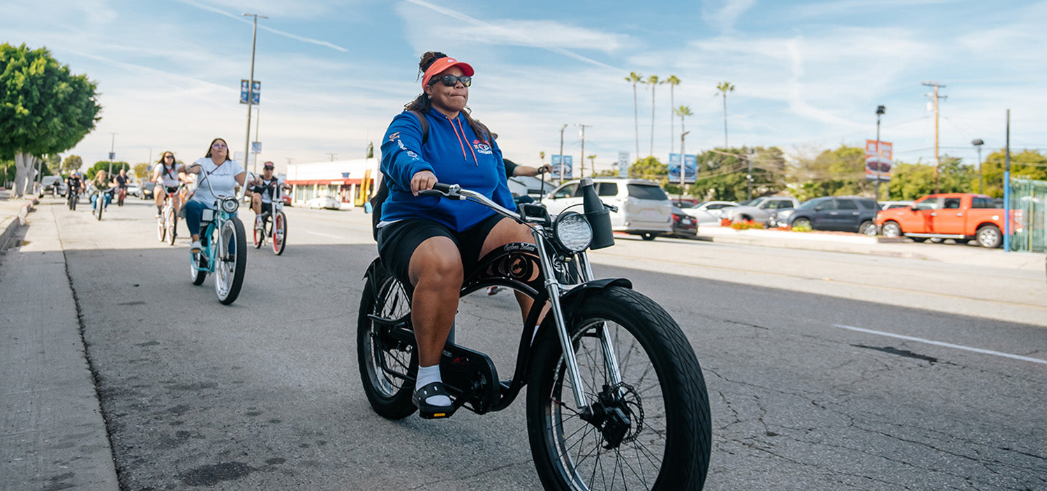 Micargi Cyclone 26" 48V Electric Fat Tire Beach Cruiser