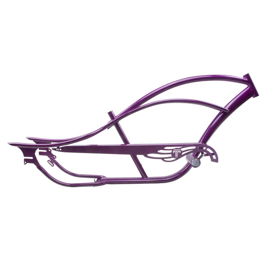 FM-BRONCO Bronco chopper Stretch cruiser bike frame 26" coaster brake or 7 Speed frame