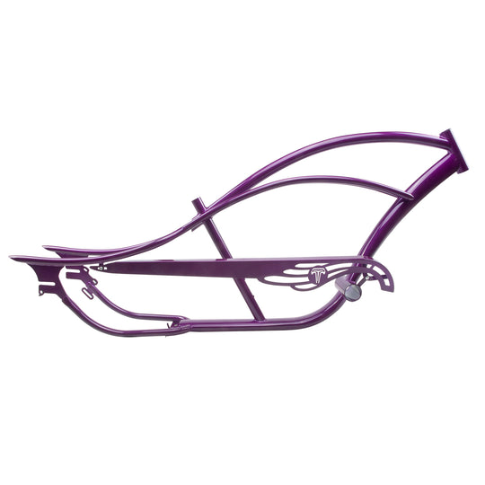 FM-BRONCO Bronco chopper Stretch cruiser bike frame 26" coaster brake or 7 Speed frame