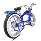 Side view of Twenty5 GT Electric Chopper Bike 800w rear hub motor disc brake