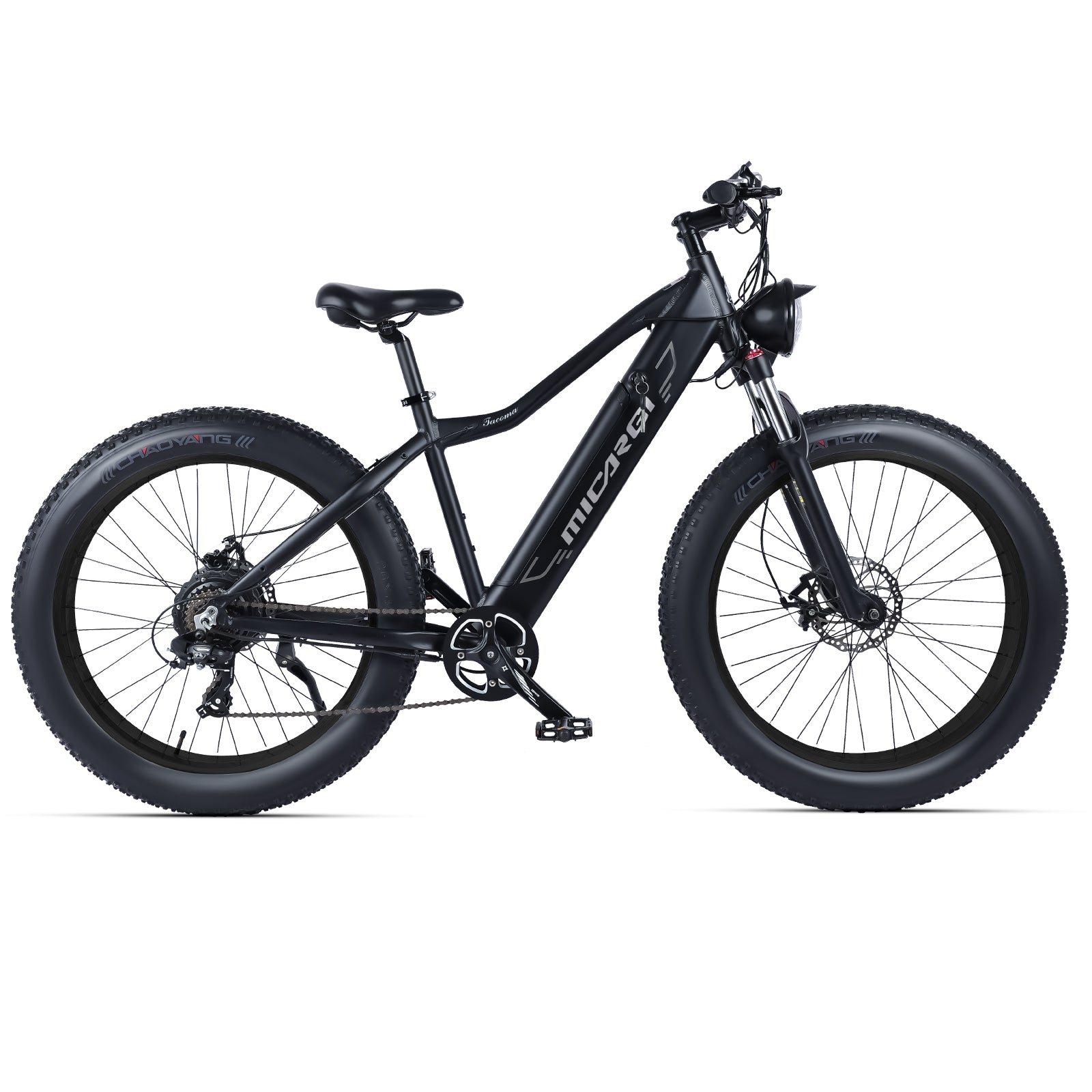 Micargi Steed Electric Mountain Bicycle disc brake 7-speed