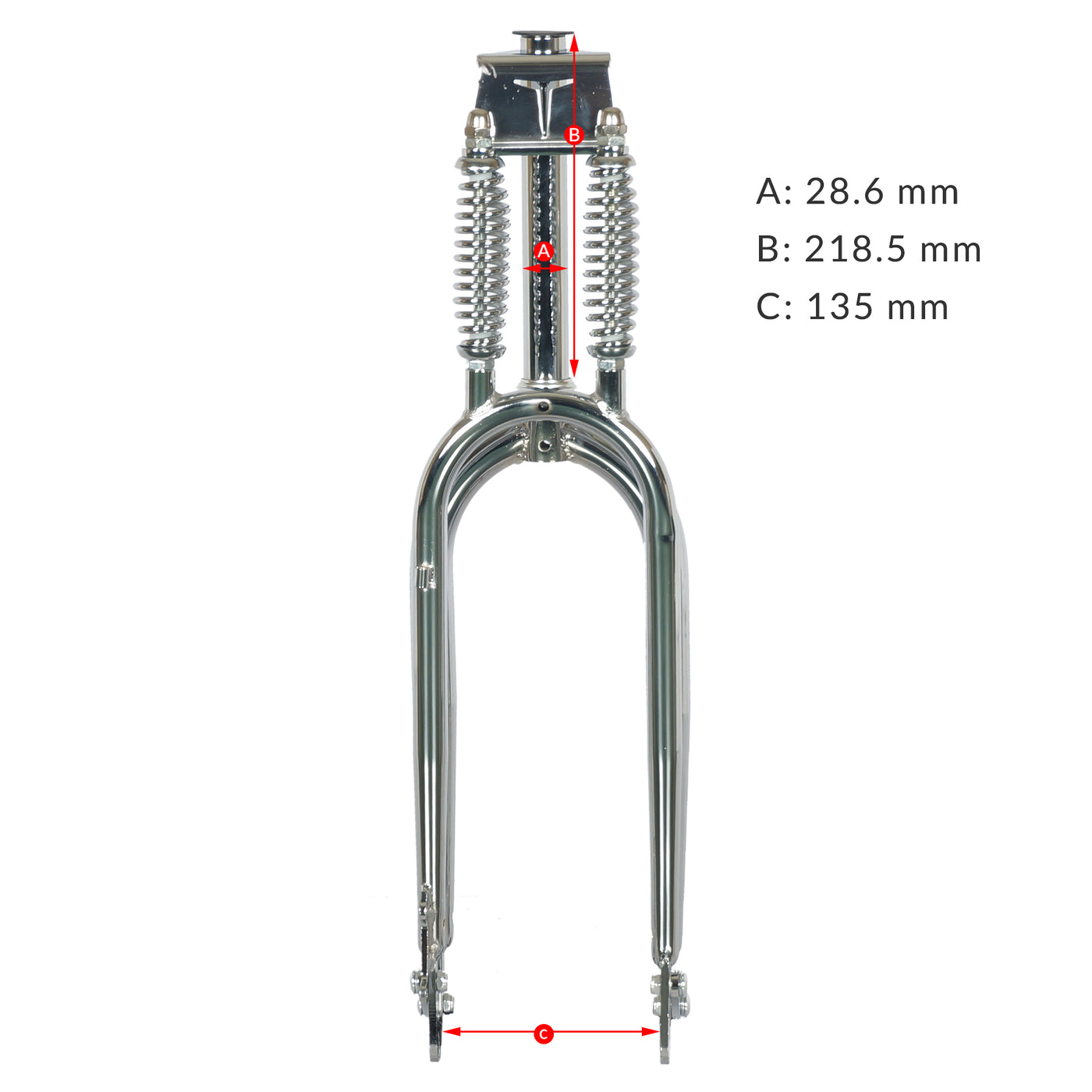 Dual springer bicycle forks cheap
