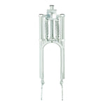 Micargi chrome 26" Classical Triple Tree Dual Springer Fork for Disc Brake 25.4MM(1 inch)